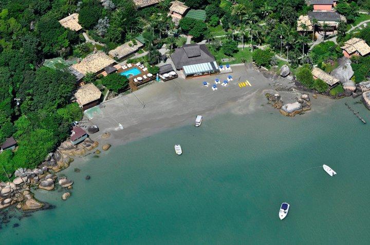 Pousada Ilha Do Papagaio Palhoça Kültér fotó