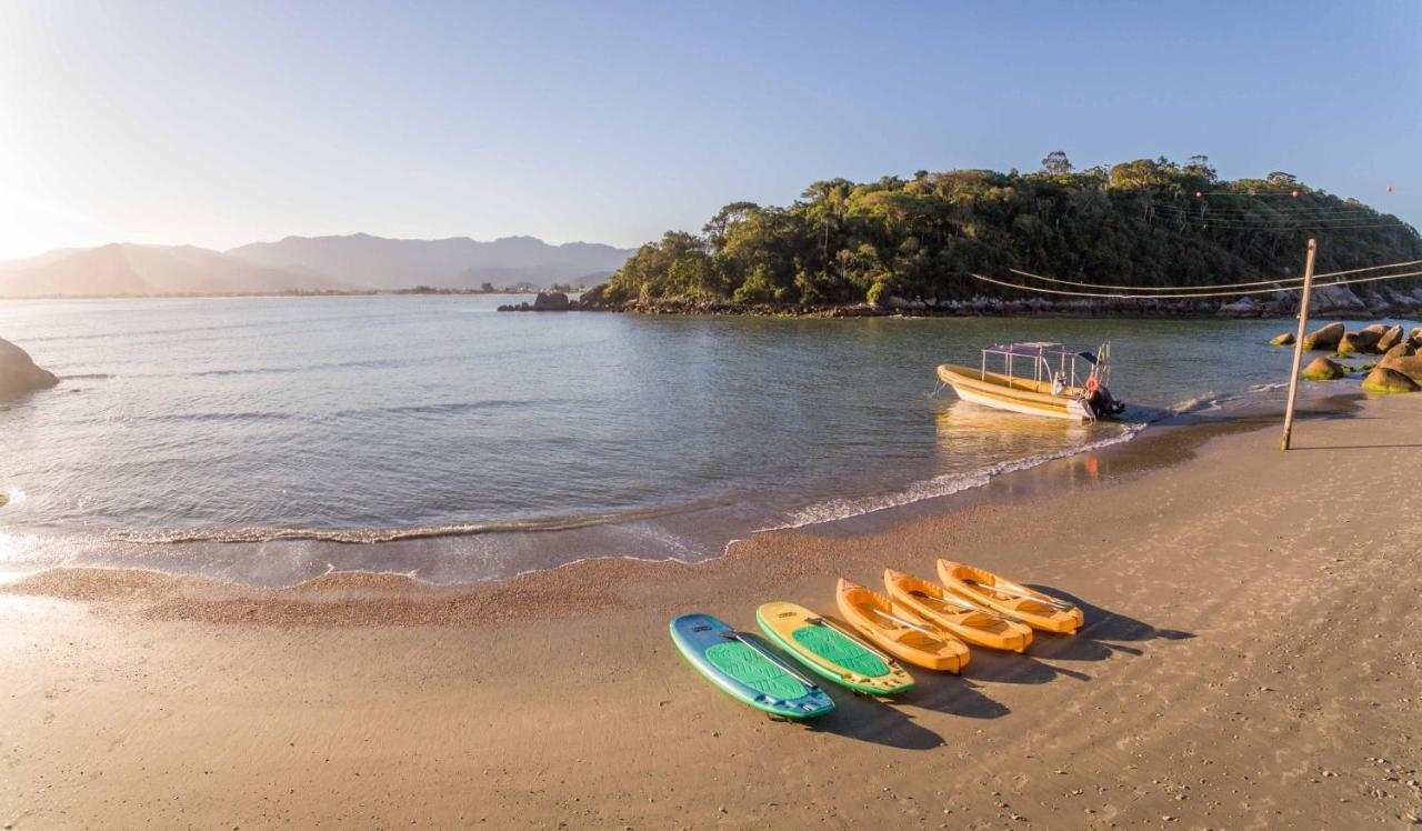 Pousada Ilha Do Papagaio Palhoça Kültér fotó